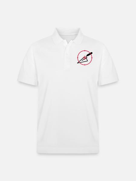 fliselægger / byggeri / tiler / murer - Stanley/Stella PREPSTER økologisk unisex poloshirt - hvid