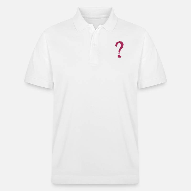 Point d'interrogation - Polo PREPSTER bio Stanley/Stella Unisexe - blanc