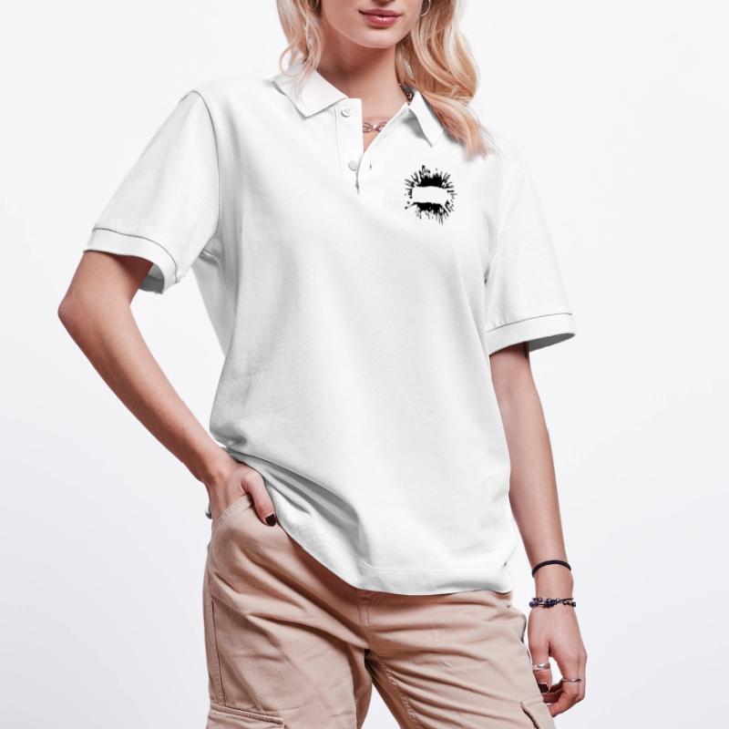 Insert text blobs Stanley/Stella Unisex Organic Polo Shirt PREPSTER