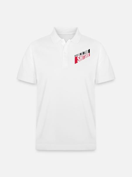 Cheeky Welcome Shitshow - Stanley/Stella Unisex Organic Polo Shirt PREPSTER - white