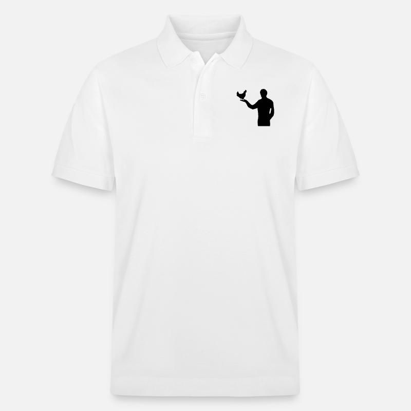 Bauernhof - Stanley/Stella Unisex Bio-Poloshirt PREPSTER - Weiß