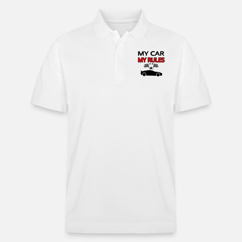 Auto - Stanley/Stella Unisex Bio-Poloshirt PREPSTER - Weiß