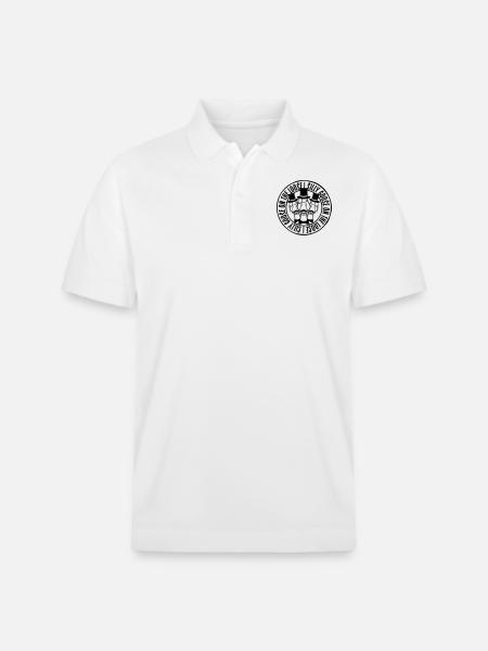 goose on the loose - Stanley/Stella Unisex Organic Polo Shirt PREPSTER - white
