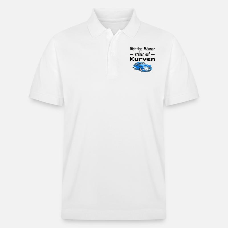 Auto - Stanley/Stella Unisex Bio-Poloshirt PREPSTER - Weiß