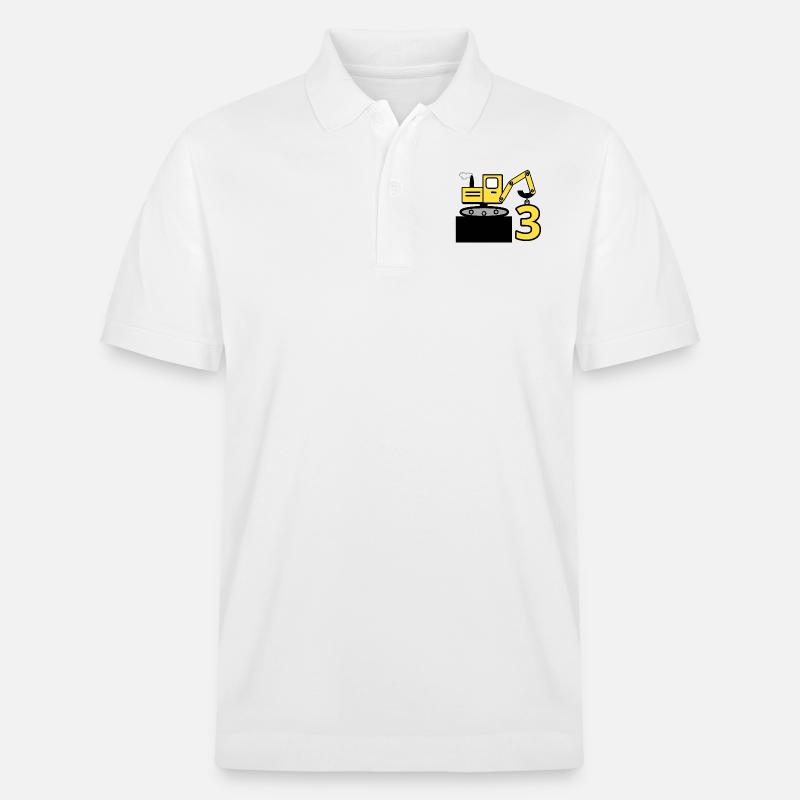 Bagger - Stanley/Stella Unisex Bio-Poloshirt PREPSTER - Weiß