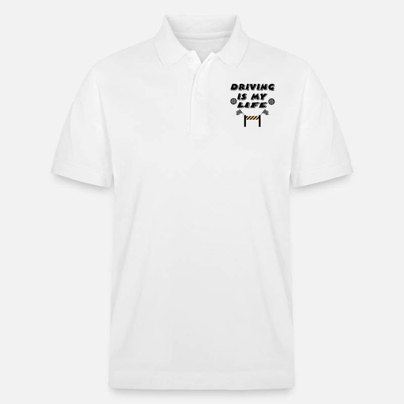 Auto - Stanley/Stella Unisex Bio-Poloshirt PREPSTER - Weiß