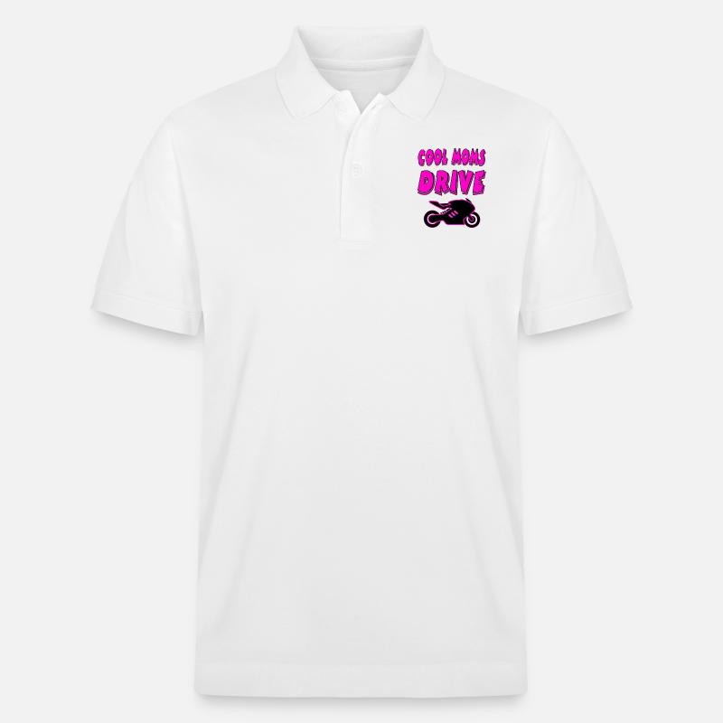 Motocyclette - Polo PREPSTER bio Stanley/Stella Unisexe - blanc