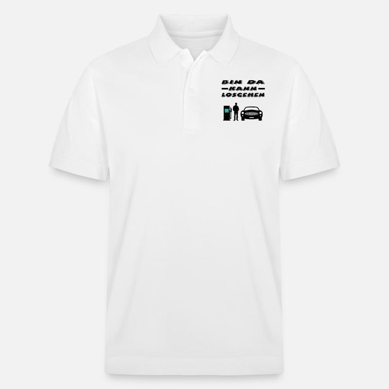 Auto - Stanley/Stella Unisex Bio-Poloshirt PREPSTER - Weiß