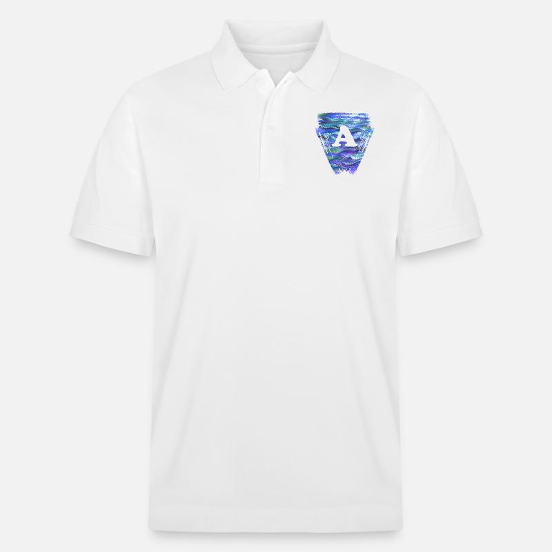 Triangle E 103 A - Polo PREPSTER bio Stanley/Stella Unisexe - blanc