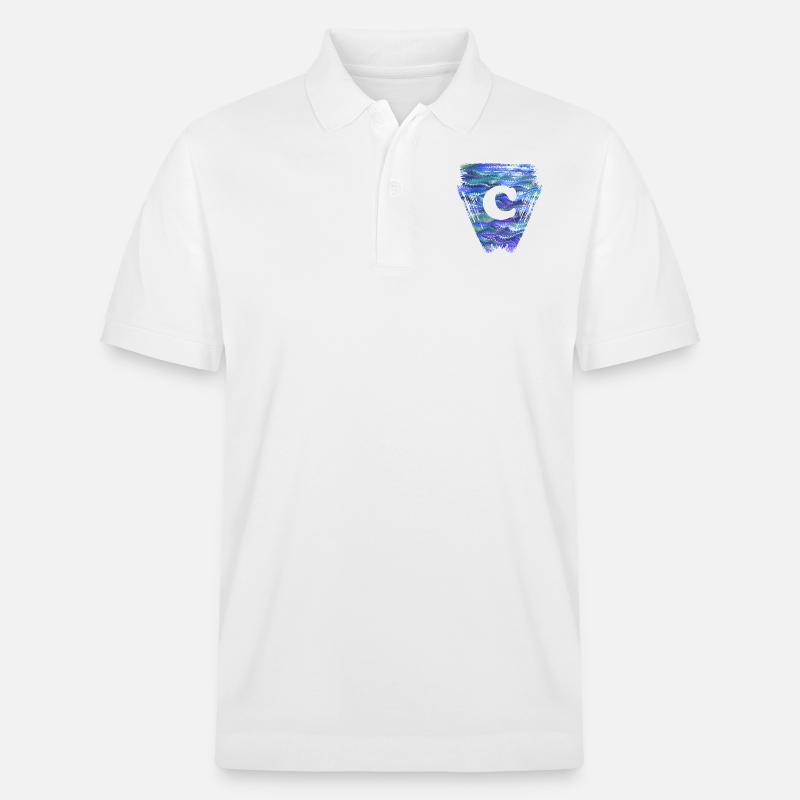 Triangle E 103 C - Polo PREPSTER bio Stanley/Stella Unisexe - blanc