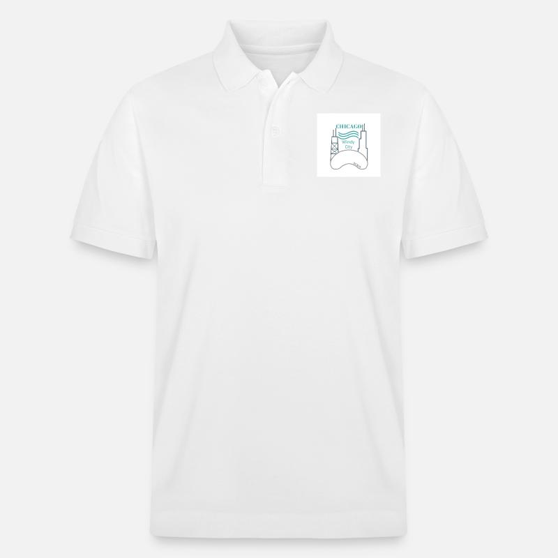 Chicago - Stanley/Stella Unisex Bio-Poloshirt PREPSTER - Weiß