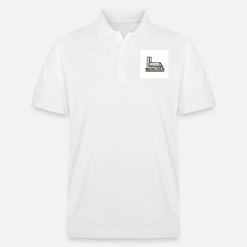 München - Stanley/Stella Unisex Bio-Poloshirt PREPSTER - Weiß