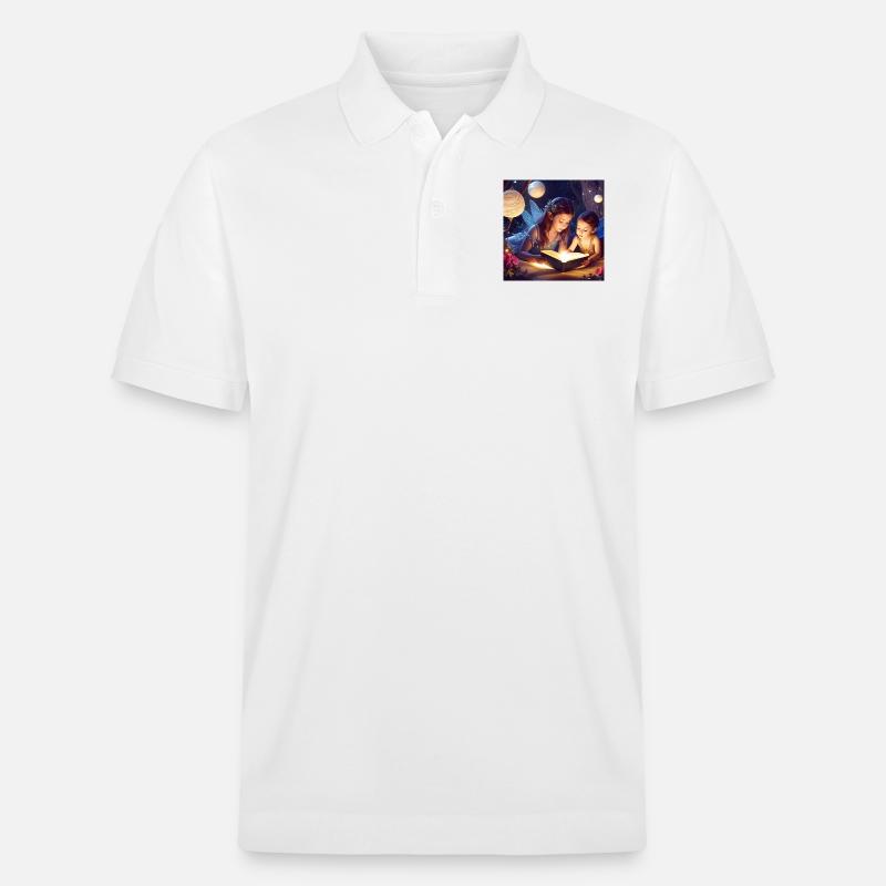 Märchenstunde - Stanley/Stella Unisex Bio-Poloshirt PREPSTER - Weiß