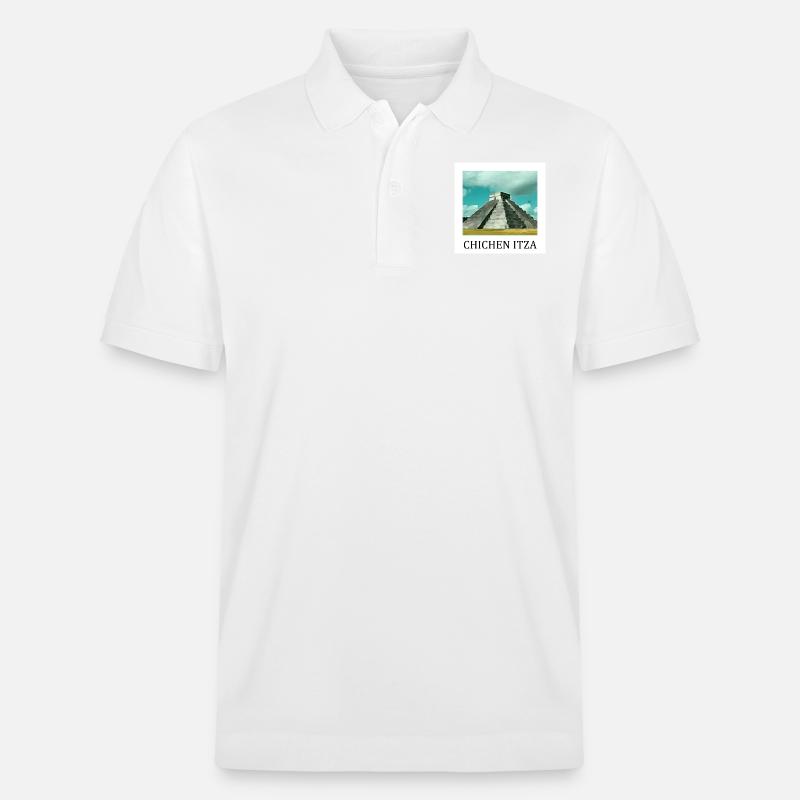 Chichen Itza - Polo PREPSTER bio Stanley/Stella Unisexe - blanc
