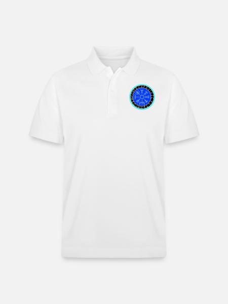 wikinger kompass - Stanley/Stella Unisex Bio-Poloshirt PREPSTER - Weiß