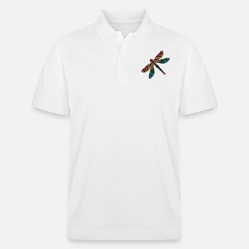 Libelle - Stanley/Stella Unisex Bio-Poloshirt PREPSTER - Weiß