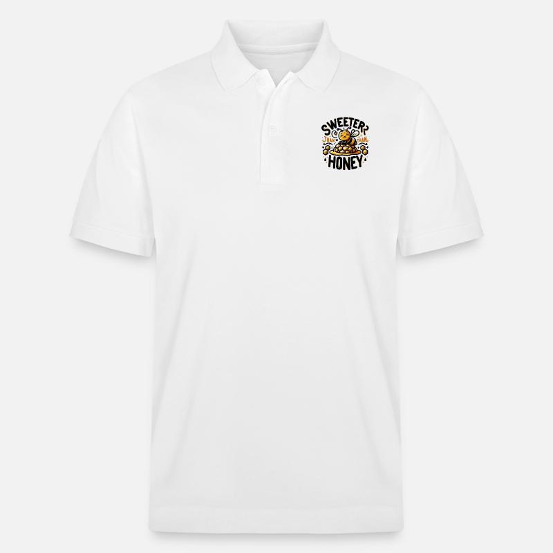Plus doux que le miel - Polo PREPSTER bio Stanley/Stella Unisexe - blanc