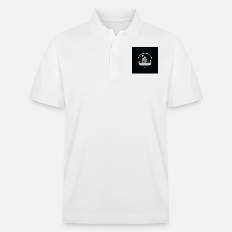 Stellar Skyline - Stanley/Stella Unisex Bio-Poloshirt PREPSTER - Weiß