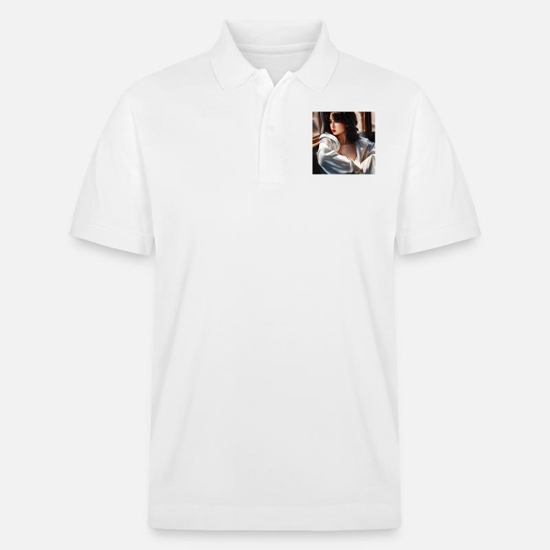 Dame - Stanley/Stella Unisex Bio-Poloshirt PREPSTER - Weiß