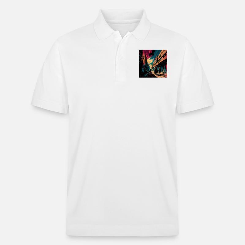 Vorstadtleben - Stanley/Stella Unisex Bio-Poloshirt PREPSTER - Weiß