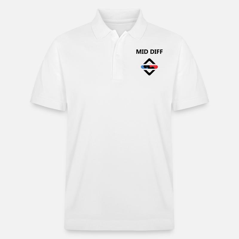 league legend Mid Diff - Stanley/Stella Unisex Bio-Poloshirt PREPSTER - Weiß