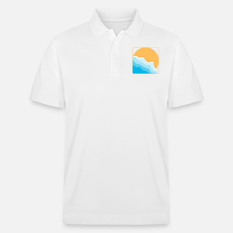 Strand - Stanley/Stella Unisex Bio-Poloshirt PREPSTER - Weiß
