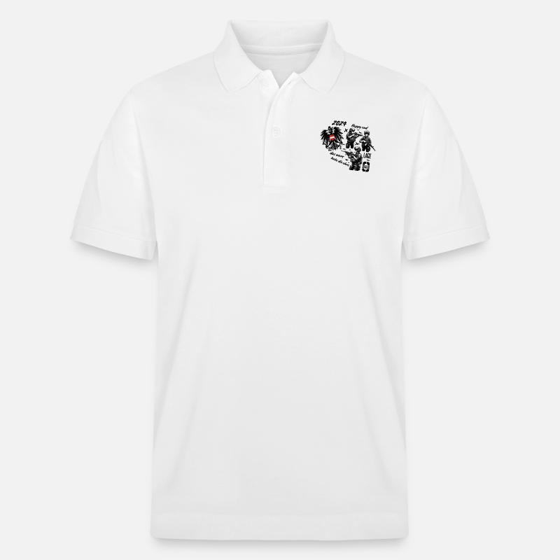 Désarmement des forces armées - Polo PREPSTER bio Stanley/Stella Unisexe - blanc