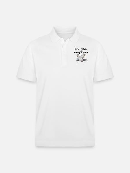 Fliegende Stadttaube - Stanley/Stella Unisex Bio-Poloshirt PREPSTER - Weiß