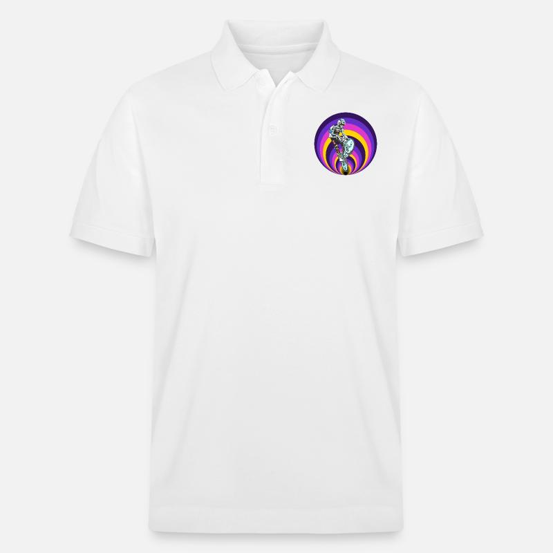 BMX (BMX) - Stanley/Stella Unisex Bio-Poloshirt PREPSTER - Weiß