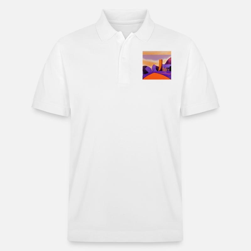 So eine Wüste - Stanley/Stella Unisex Bio-Poloshirt PREPSTER - Weiß