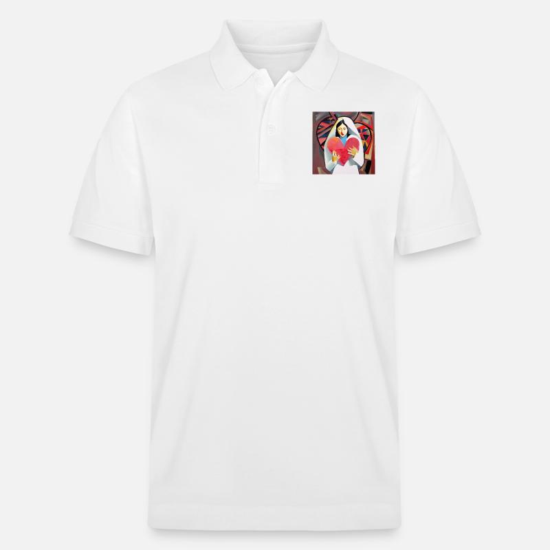 Geschenk - Stanley/Stella Unisex Bio-Poloshirt PREPSTER - Weiß