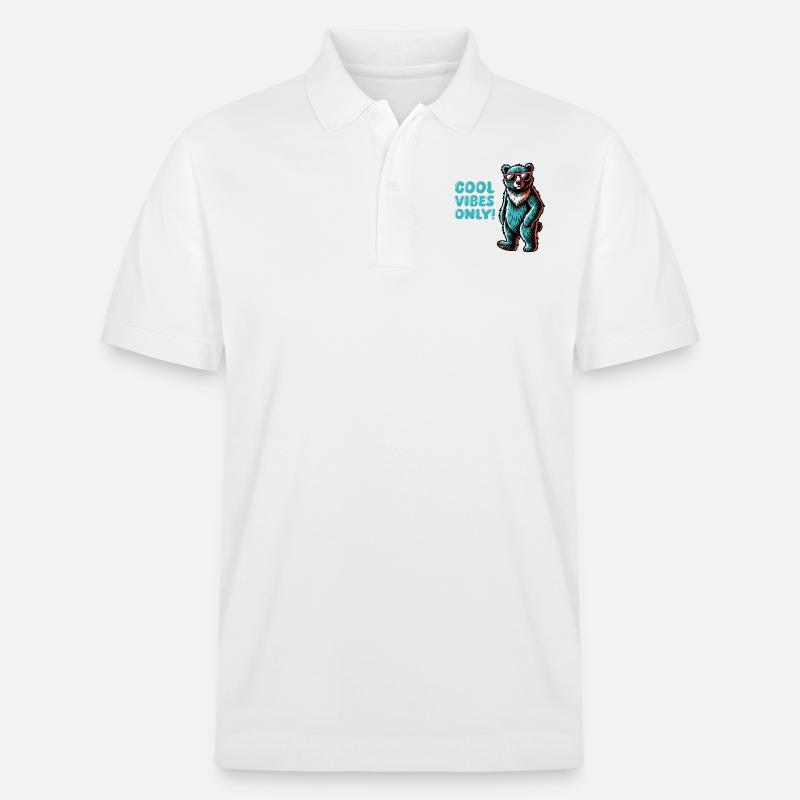 ours cool - Polo PREPSTER bio Stanley/Stella Unisexe - blanc