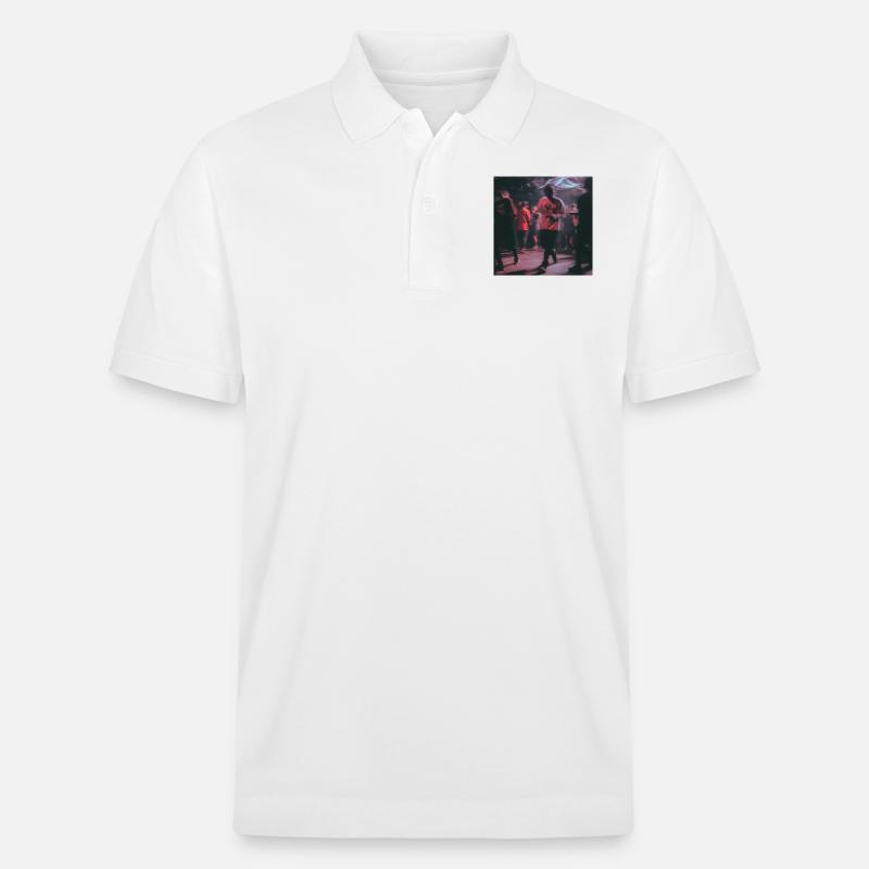 Techno dude - Stanley/Stella Unisex Bio-Poloshirt PREPSTER - Weiß