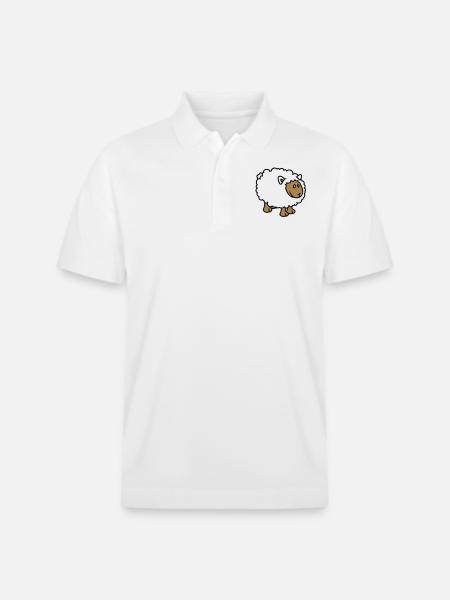 Sheep - Polo PREPSTER bio Stanley/Stella Unisexe - blanc