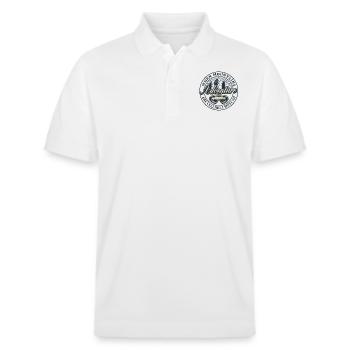 Adventure - Stanley/Stella Unisex Bio-Poloshirt PREPSTER - Weiß - Vorne - Roxy (174cm) & Andy (188cm)