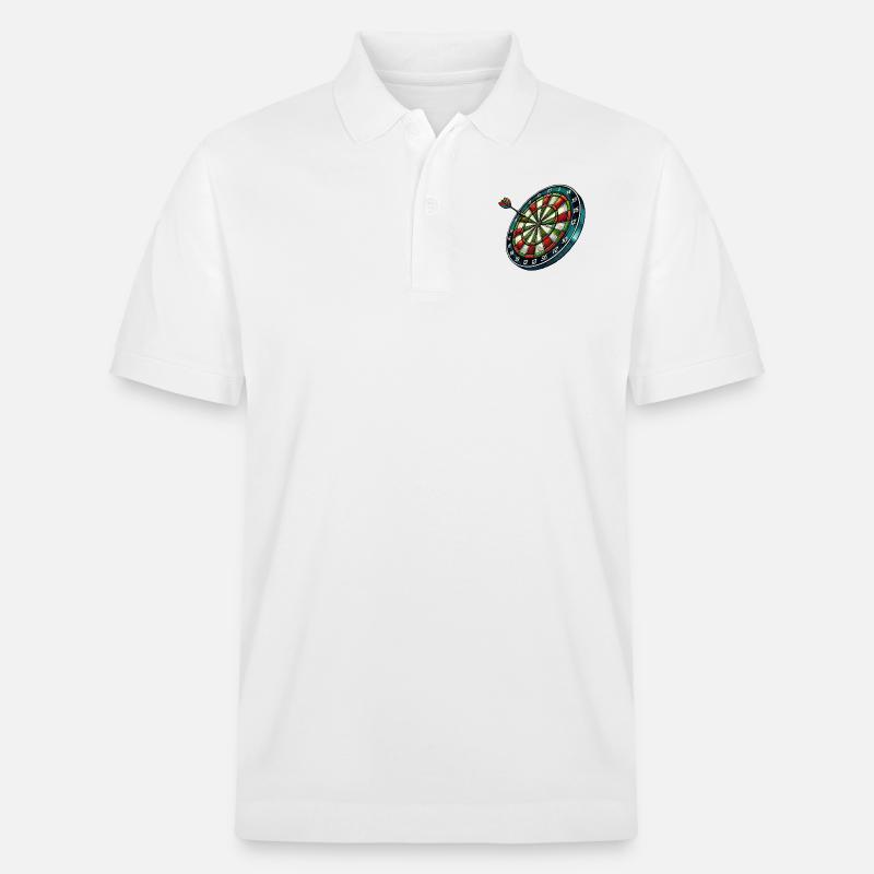 dartscheibe - Stanley/Stella Unisex Bio-Poloshirt PREPSTER - Weiß