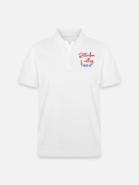 Rotterdam - Netherlands - Holland - Randstad - Stanley/Stella Unisex Organic Polo Shirt PREPSTER - white