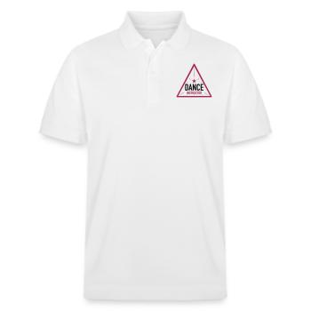 Tanzlehrer - Stanley/Stella Unisex Bio-Poloshirt PREPSTER - Weiß - Vorne - Roxy (174cm) & Andy (188cm)