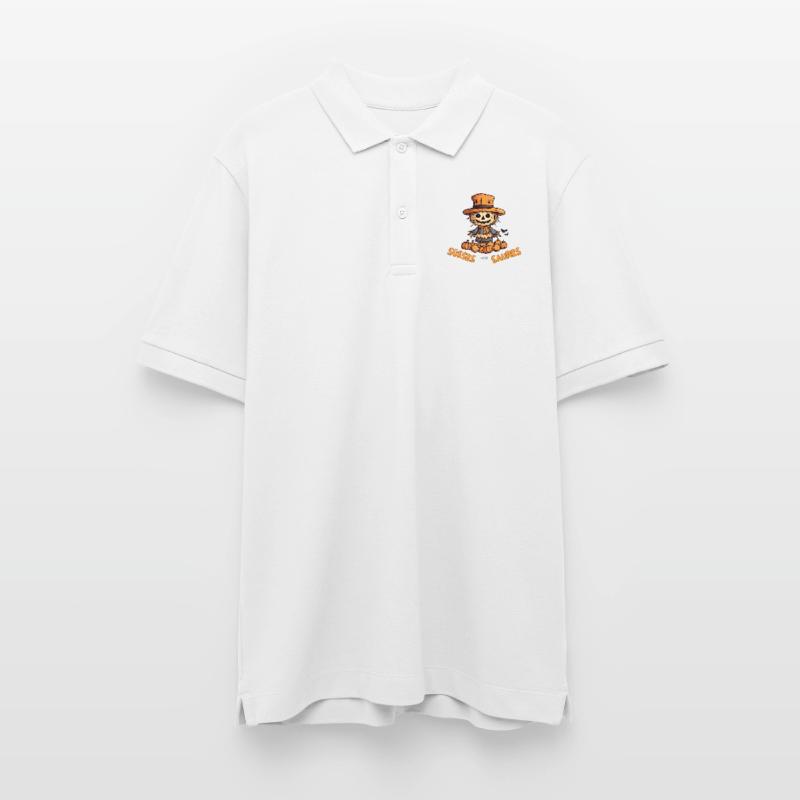 Süßes oder Saueres Halloween Vogelscheuche Stanley/Stella Unisex Bio-Poloshirt PREPSTER