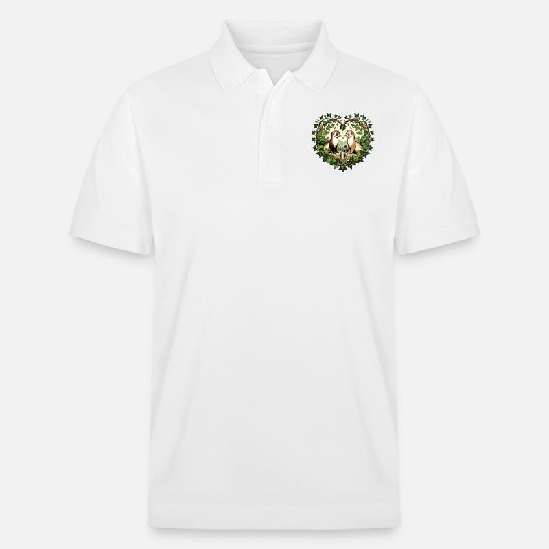 Frettchen Liebe - Stanley/Stella Unisex Bio-Poloshirt PREPSTER - Weiß