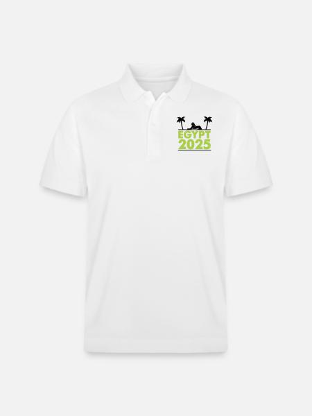 egypt 2025 - Stanley/Stella Unisex Bio-Poloshirt PREPSTER - Weiß