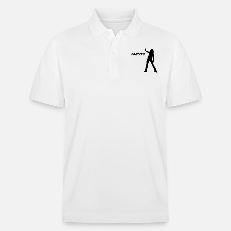 Danse Musique de danse - Polo PREPSTER bio Stanley/Stella Unisexe - blanc