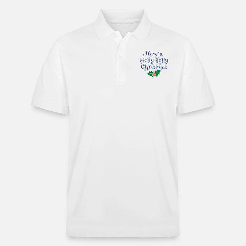 Noël - Polo PREPSTER bio Stanley/Stella Unisexe - blanc