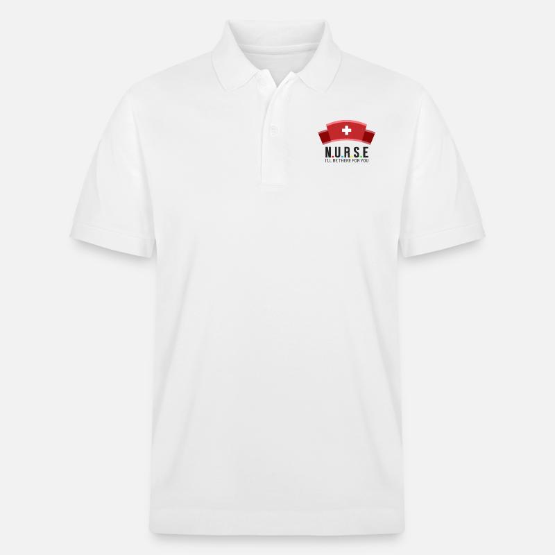Krankenschwester - Stanley/Stella Unisex Bio-Poloshirt PREPSTER - Weiß