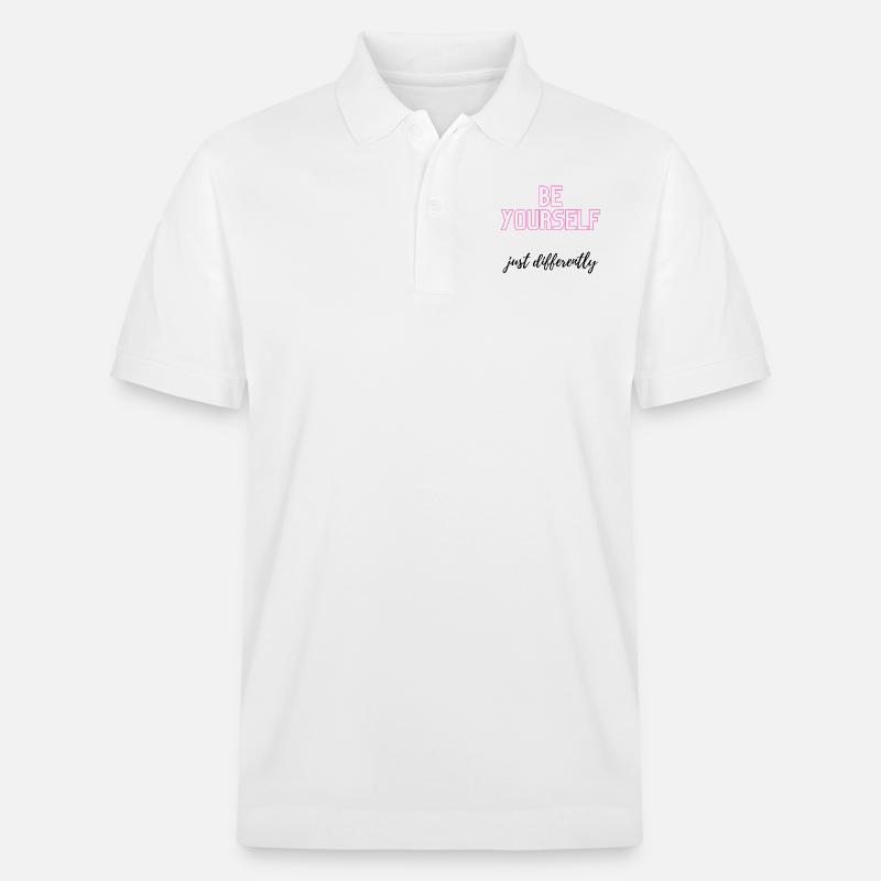 Be Yourself but differently - Stanley/Stella Unisex Bio-Poloshirt PREPSTER - Weiß