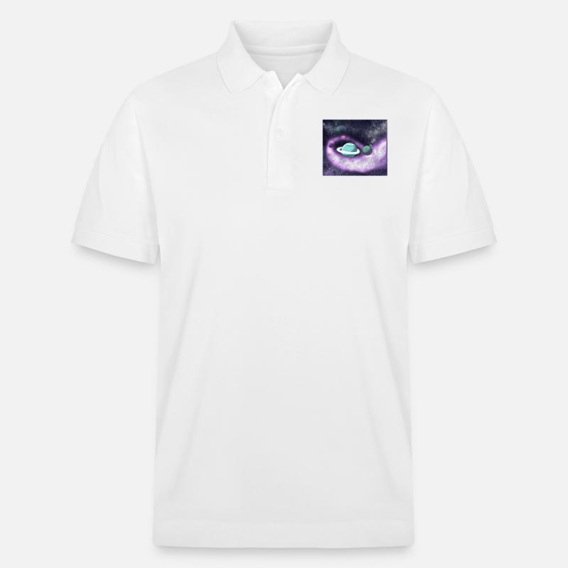 Perdus dans l’espace - Polo PREPSTER bio Stanley/Stella Unisexe - blanc