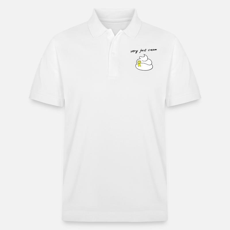 Erste Sahne - Stanley/Stella Unisex Bio-Poloshirt PREPSTER - Weiß