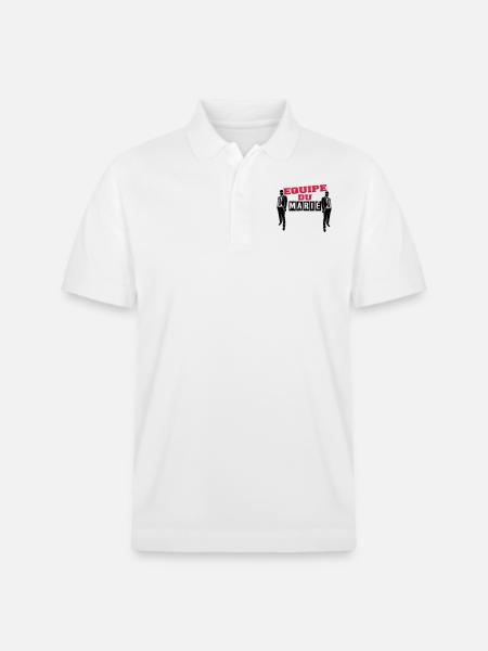 équipe marié 3 - Polo PREPSTER bio Stanley/Stella Unisexe - blanc