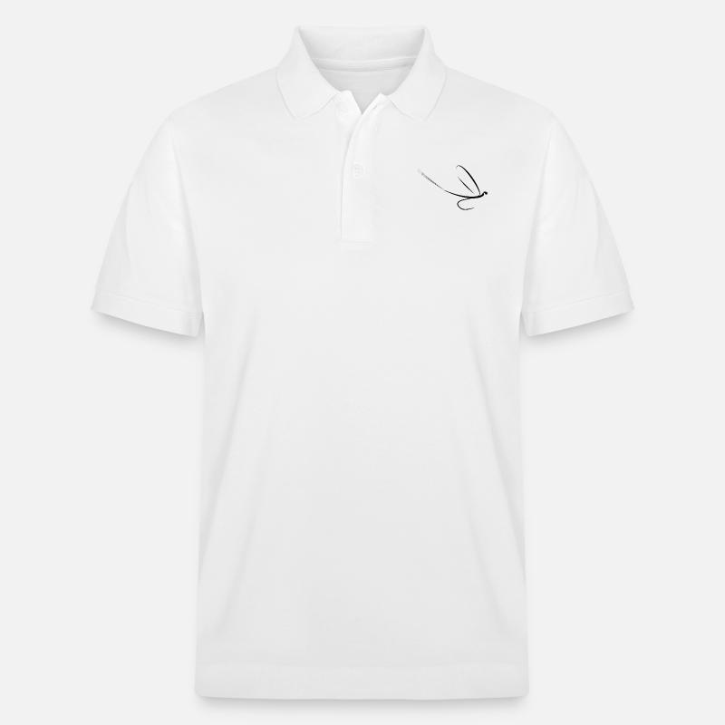 Modèle 3 - Mayfly - Polo PREPSTER bio Stanley/Stella Unisexe - blanc