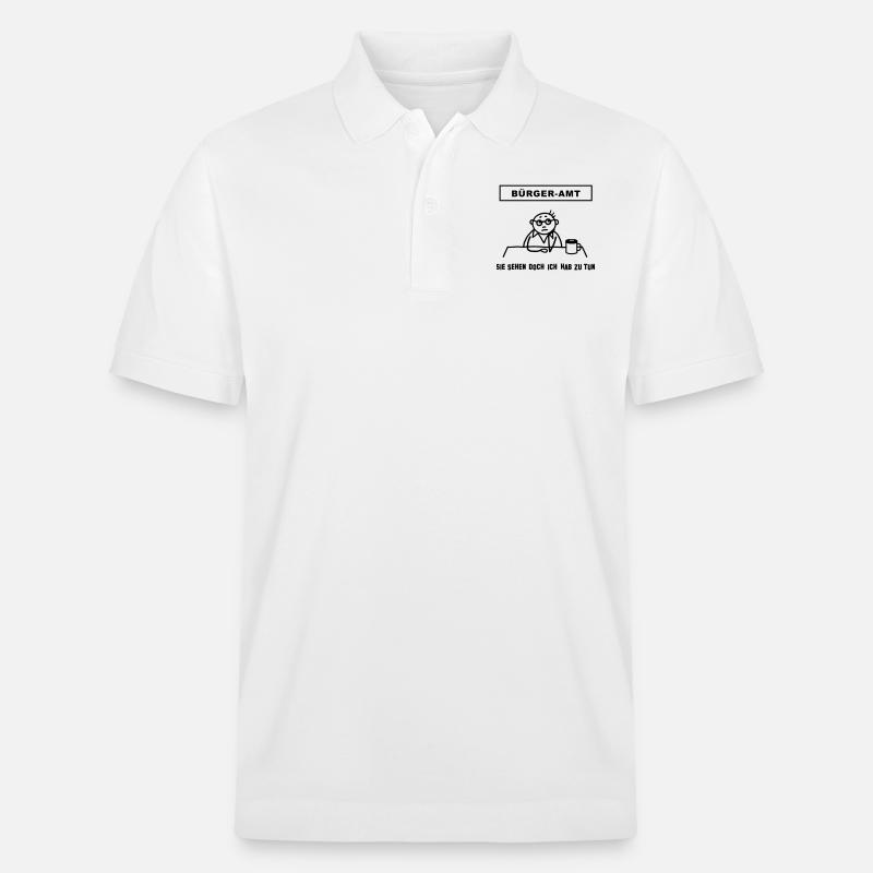 Citizen Office - je fais - Polo PREPSTER bio Stanley/Stella Unisexe - blanc